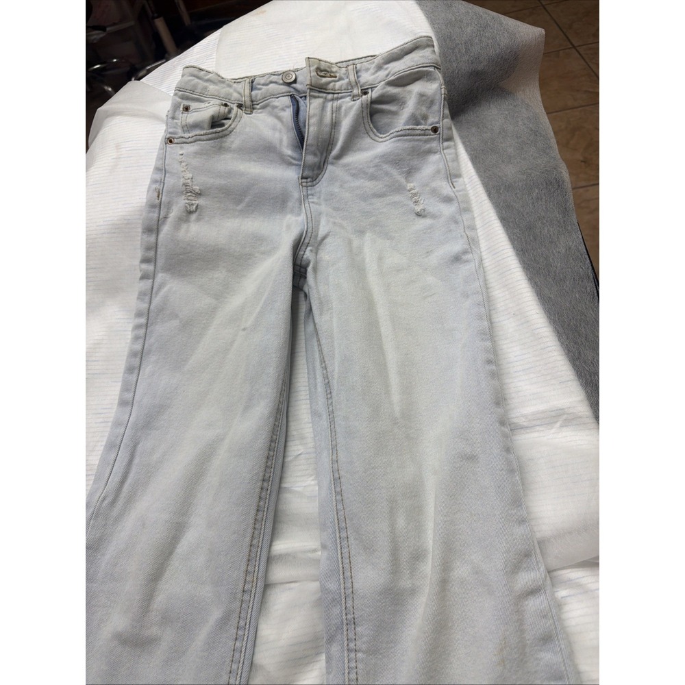 Copper Key Girl Size 10 Light Wash Blue Jeans Straight Pants